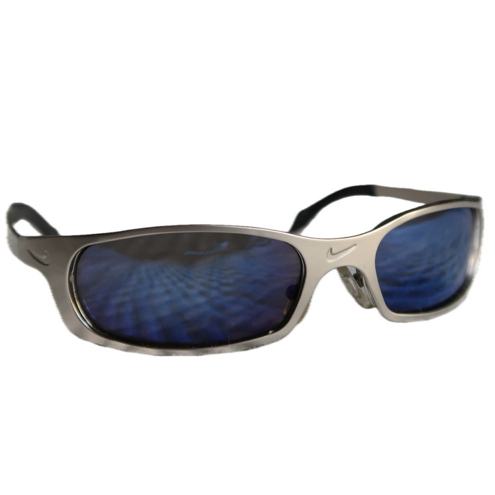Rare vintage 90s silver Nike sunglasses
